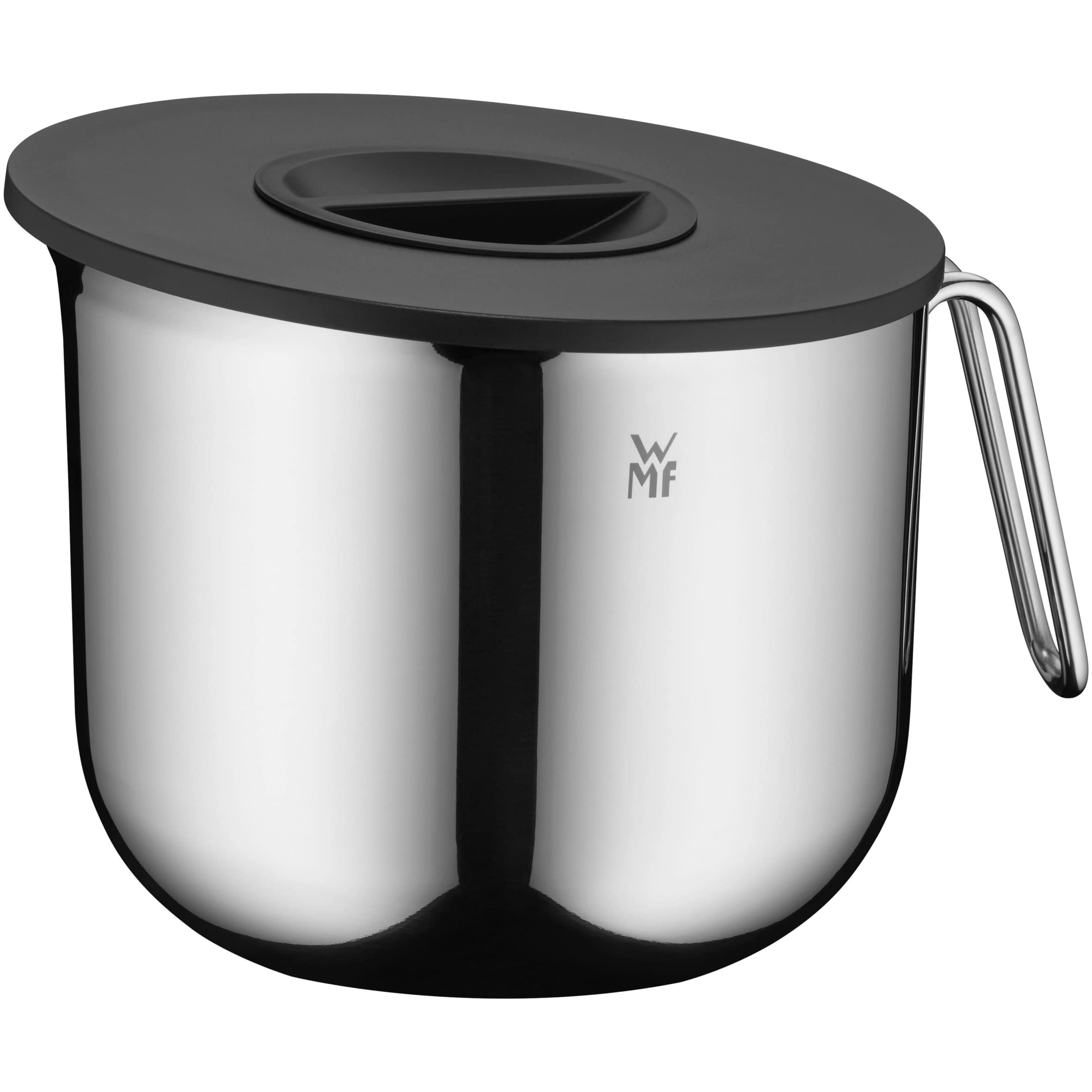WMF 18.5 x 16 cm Mixing Bowl with Splash Guard Lid Function, Silver