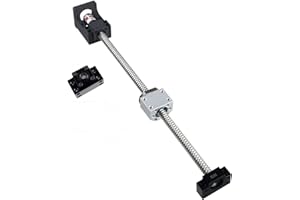 ANWOK 16mm Ballscrew SFU1605 400mm RM1605 Anti-Backlash Ball Screw + Ball Screw Nut+ BK12/BF12 Supports+ Coupler+ Nut Housing+ Motor Bracket for Nema 23 High Precision Part for CNC Machine