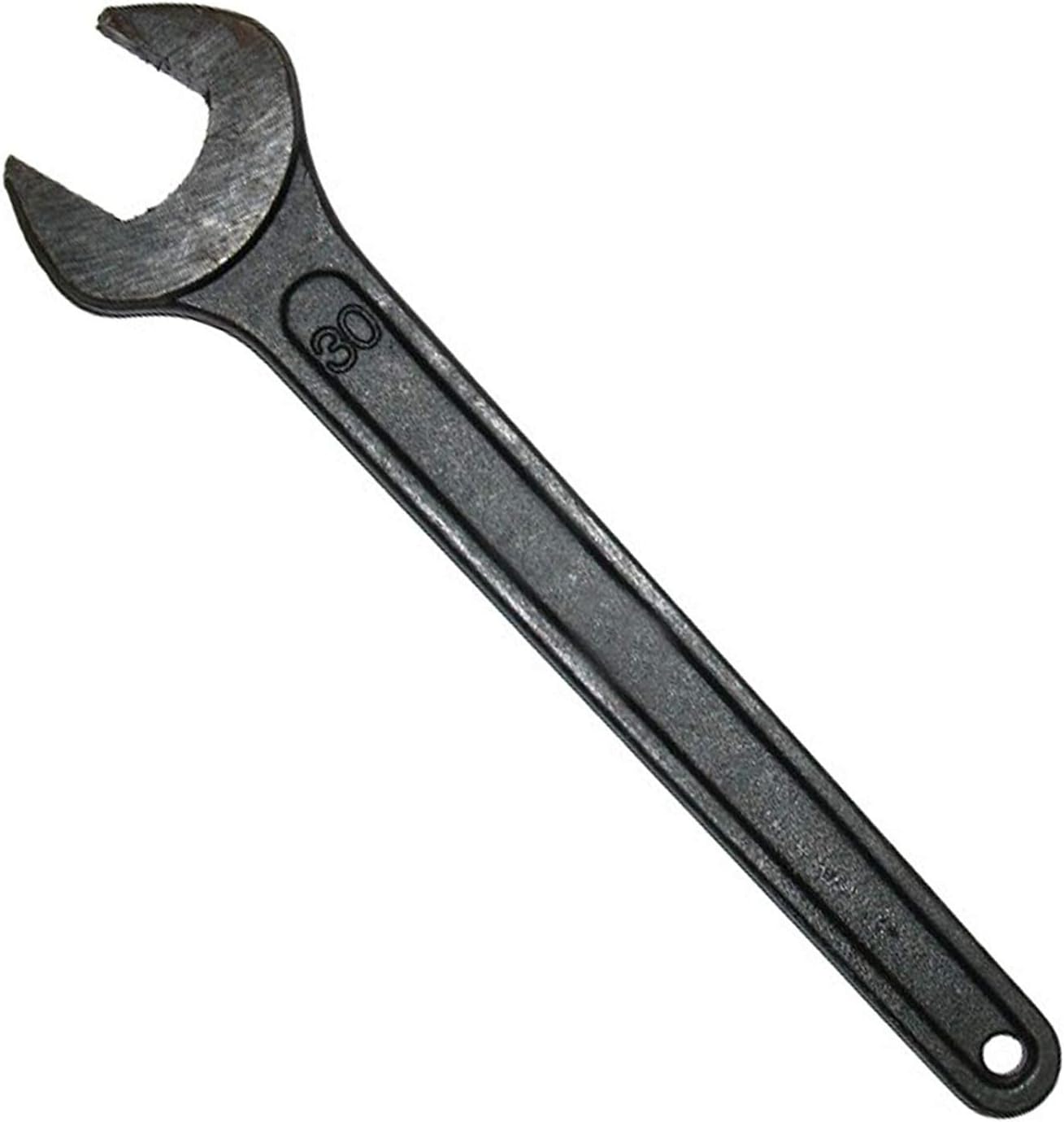 Heavy Duty Gas Spanner 30mm Propane Butane Bottle Cylinder Regulator Caravan Motorhome, Black
