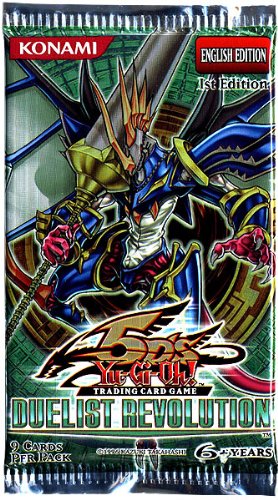 YuGiOh 5Ds Duelist Revolution Booster Pack 9 Cards