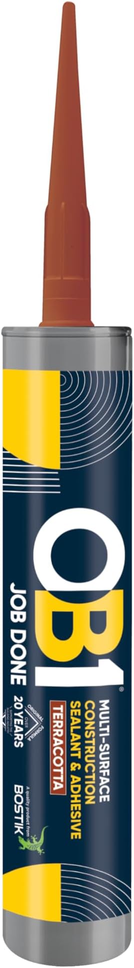 OB1 Terracotta Multi-Surface Sealant & Adhesive Hybrid Polymer 290ml