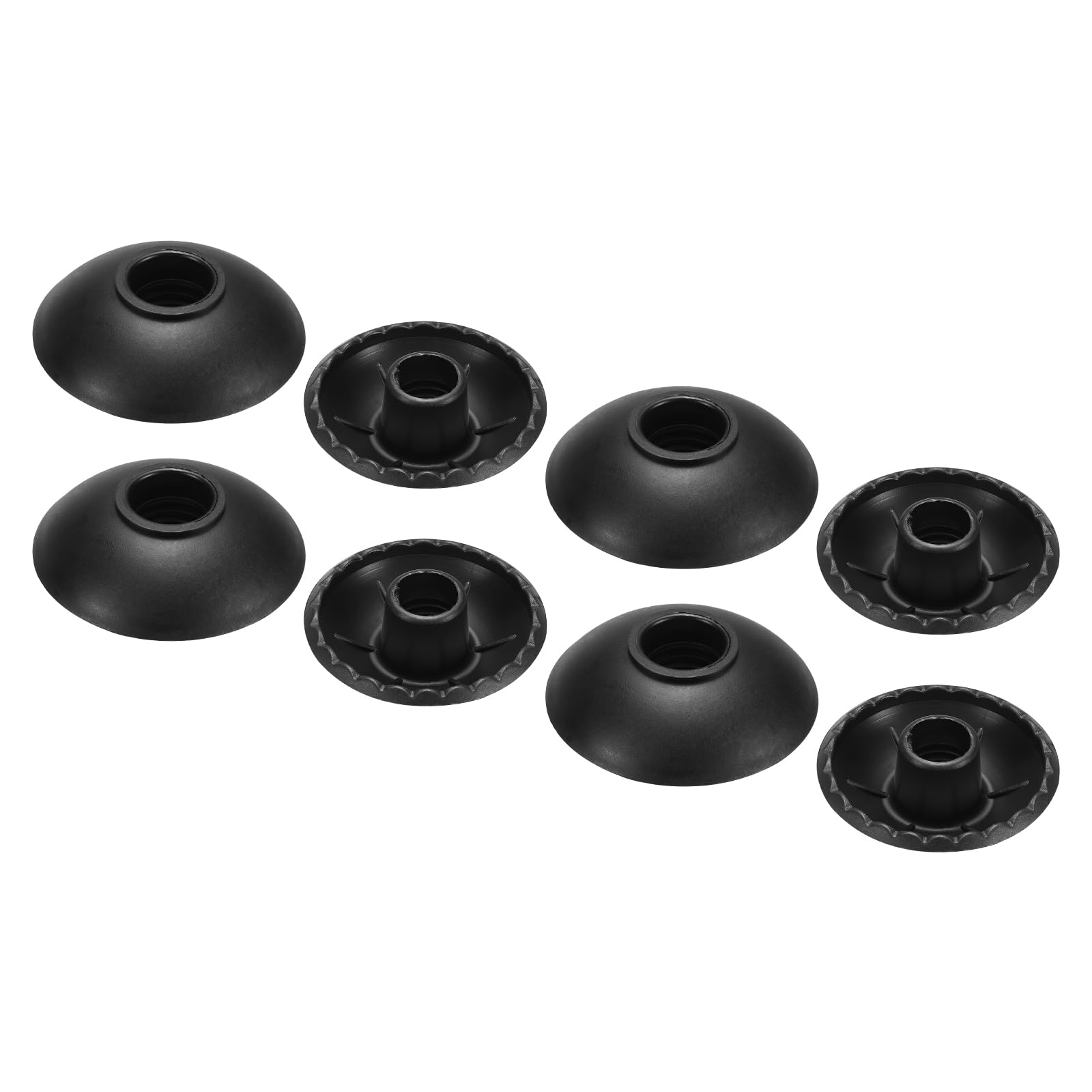 PATIKIL Trekking Pole Replacement Accessories, 8Pcs Walking Hiking Stick Snowflake Baskets for Mud Ski Outdoor Climbing Sports