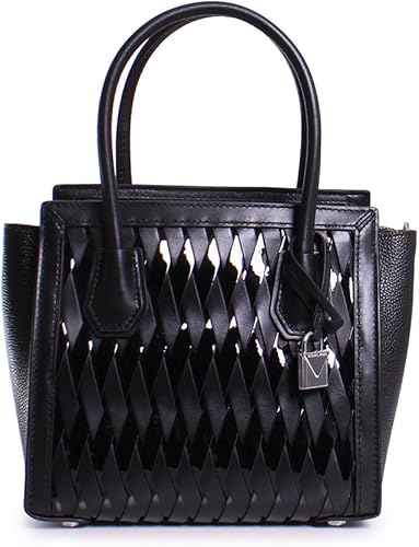 michael kors woven handbag