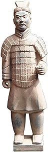 Terracotta Warrior Statue, Garden Ornament Terracotta Army Statue Chinese Terracotta Warriors The Large Standing Terracotta Army