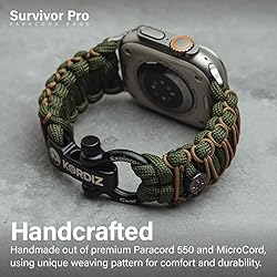 KORDIZ Survivor Pro - Paracord Apple Watch Band