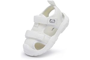 BMCiTYBM Baby Boy Girl Closed Toe Summer Sandals Lightweight Shoes Infant Non-Slip First Walking Sneakers 6 9 12 18 24 Months