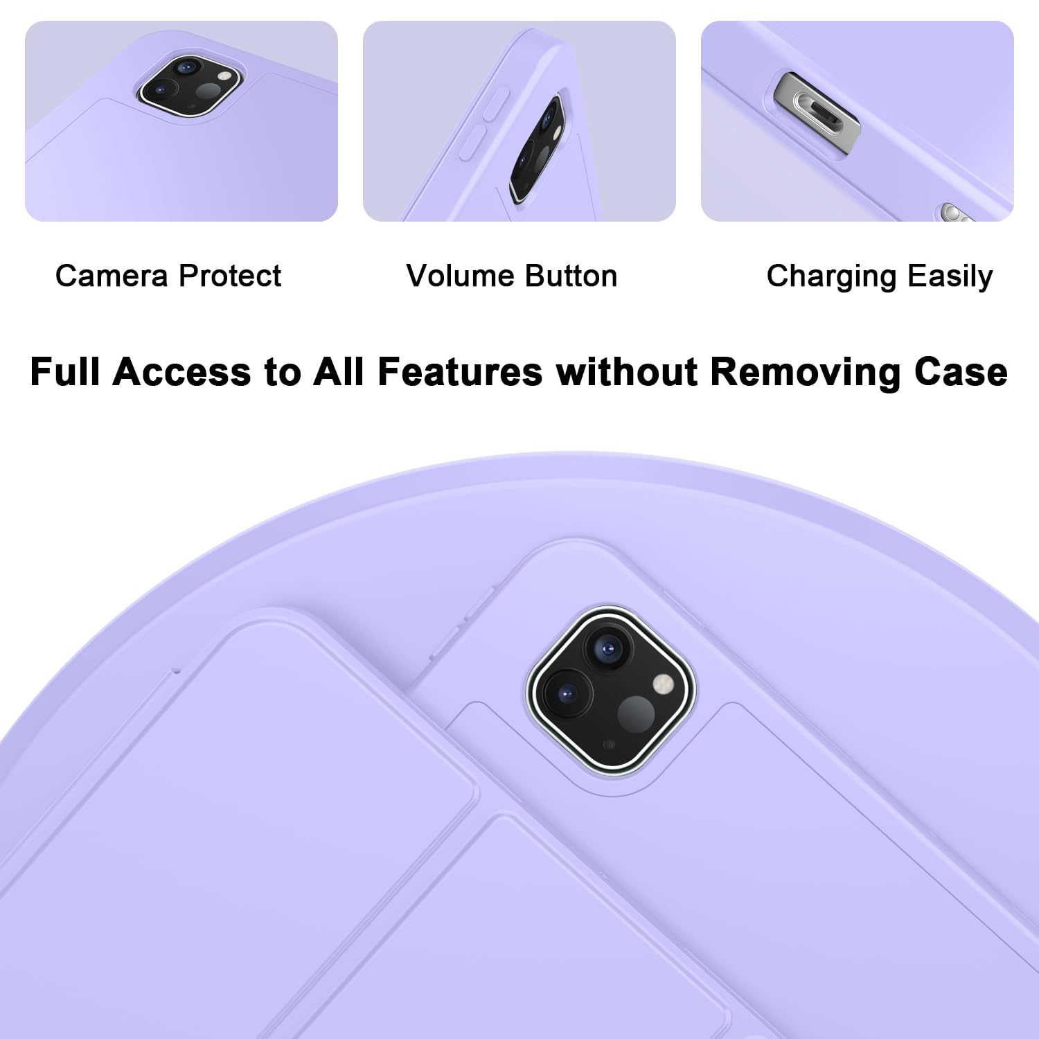 ZryXal New iPad Pro 13 Inch Case M4