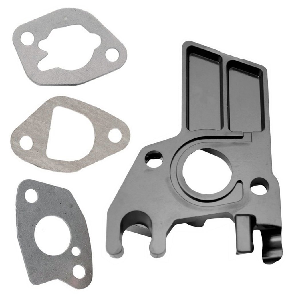 QAZAKY Compatible with Carburetor Gasket Intake Manifold Insulator Kit GX160 5.5hp GX200 6.5hp Engine Lawn Mower Generator Water Pump