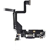 Charging Port Dock Connector Flex Cable for iPhone 14 Pro 6.1inch (Purple) | Charging Port Board Dock Connector Flex Cable Replacement for iPhone 14 Pro 6.1inch (Purple)