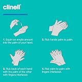 Clinell Hand Sanitiser Gel 12 x 500 ml Kills 99.99% Aloe Vera Glycerine view 7