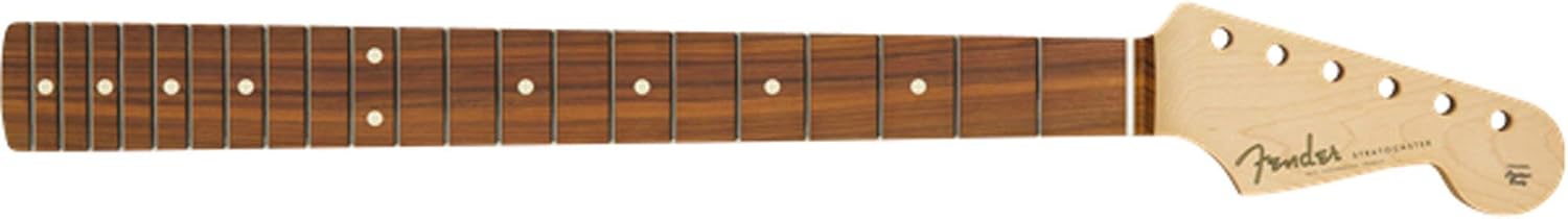 Fender Classic Player 60's Stratocaster® Neck, 21 Med Jumbo Frets, Pau Ferro, C Shape, 43 millimeters - Image 3