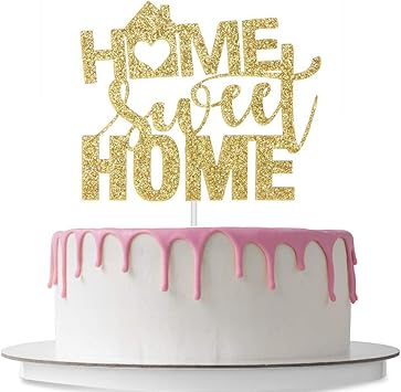 Amazon Com Home Sweet Home Cake Topper New Home Welcome Home