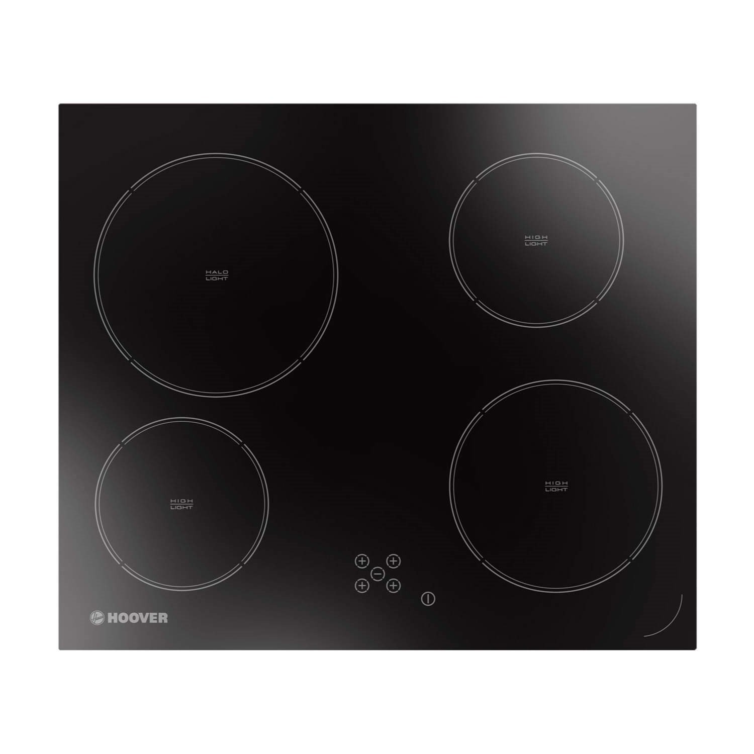 Hoover HVD 640 °C Builtin Ceramic Black Plate (Builtin, Ceramic Hob