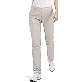 Women's Golf Pants Stretch Straight Lightweight Breathable Twill Work Chino Ladies Pants