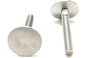 FASTENER CART (5) 5/16-18x2 Stainless Steel Elevator Bolt Square Neck (1-3/16 Diameter Head) 18-8
