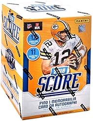 2018 Score Football Factory Sealed Blaster Box 132 cards (11 packs of 12 cards)