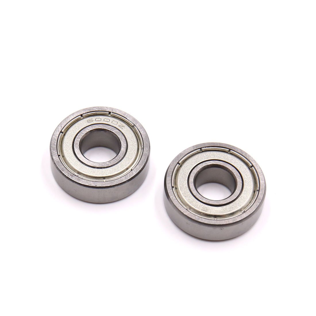 sourcingmap 2 Pcs 6000Z Deep Groove Radial Ball Bearing 26 x 10 x 8mm