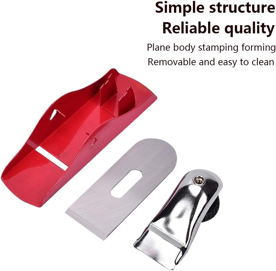 Woodworking Planer, Smoothing Planes, Compact Block Planes, Hand Planer, Deburring Woodworking Tool - Image 4