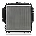 STAYCO Radiator 208 170 for SUZUKI SAMURAI L4 1.3L 1985-1988 CARBURATOR