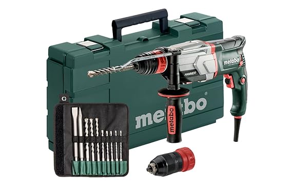 Metabo 600697510 Bohrhammer UHE 2660-2 Quick Set Schwarz, Grün, Rot, Silber