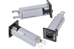 GLOSO Fuseholder Type W Type Thermal Circuit Breaker - 3 Pack (15A)