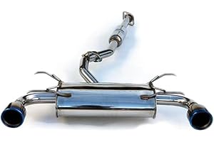 Invidia (HS12SSTG3T) Q300 Cat-Back Exhaust System with Titanium Rolled Tip for Subaru BR-Z/Scion FR-S