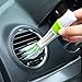 Mini Duster for Car Air Vent,Set of 4 Automotive Air Conditioner Cleaner and Brush, Dust Collector Cleaning Cloth Tool for Keyboard Window Leaves Blinds Shutter (4pcs)