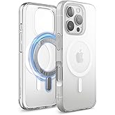 elago Magnetic Hybrid Clear Case Compatible with iPhone 16 Pro Case Cover 6.3" - Compatible with MagSafe, PC + TPU Hybrid Technology, Shockproof Bumper, Raised Camera Protection (Clear)