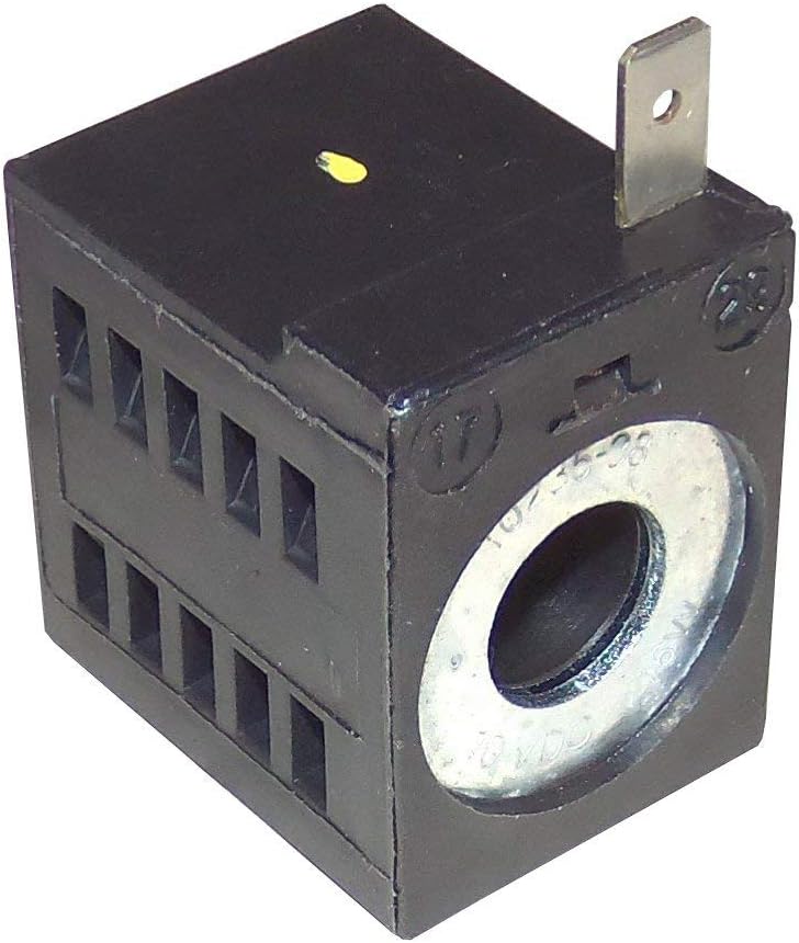 Deltrol Fluid Products Solenoid Coil, 10116-30, 12VDC, Single Lead Red