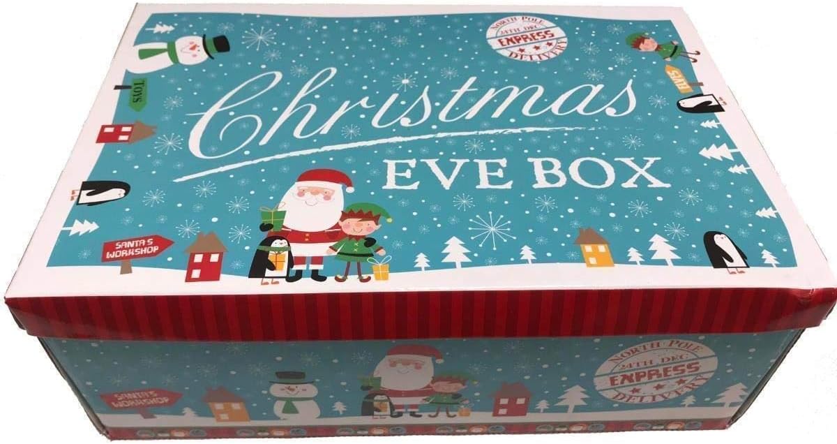 Disney Snow White Mini Réveillon Noël Boîte Cadeau Père Noël Elfes Manchot 17x26.5X 8.5cm For Christmas, Multicolor