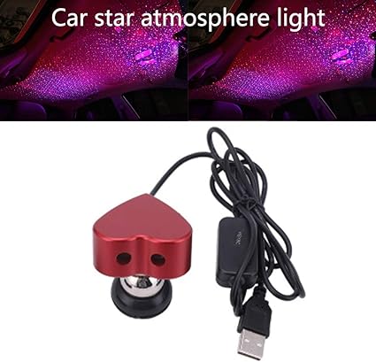 Amazon Com Taben Usb 100mw Laser Led Glow Car Roof Inside Night
