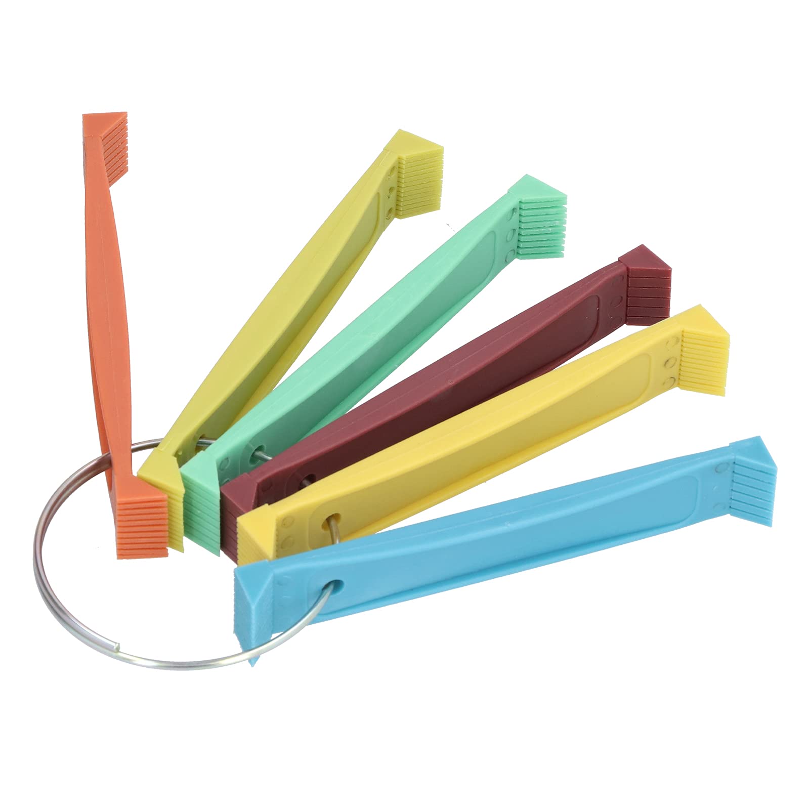 Fin Comb Set, ABS Rustproof Fins Combs Kit Fin Comb Cleaner Air Conditioner Cleaning Tool Kit for Evaporator Condenser Air Conditioner