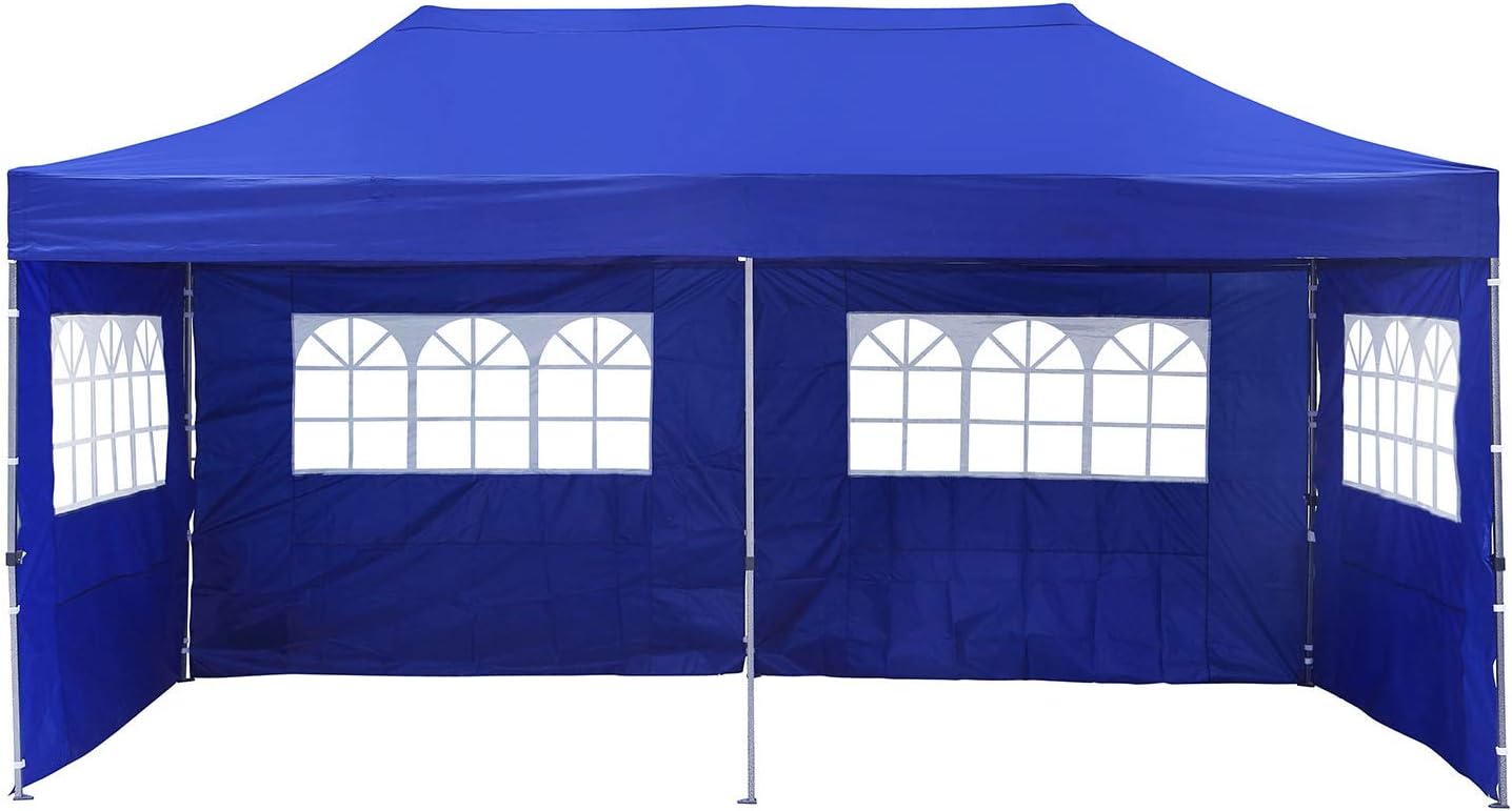 GDY 10' x 20' Pop Up Outdoor Canopy Tent for Wedding Party, Portable Gazebos