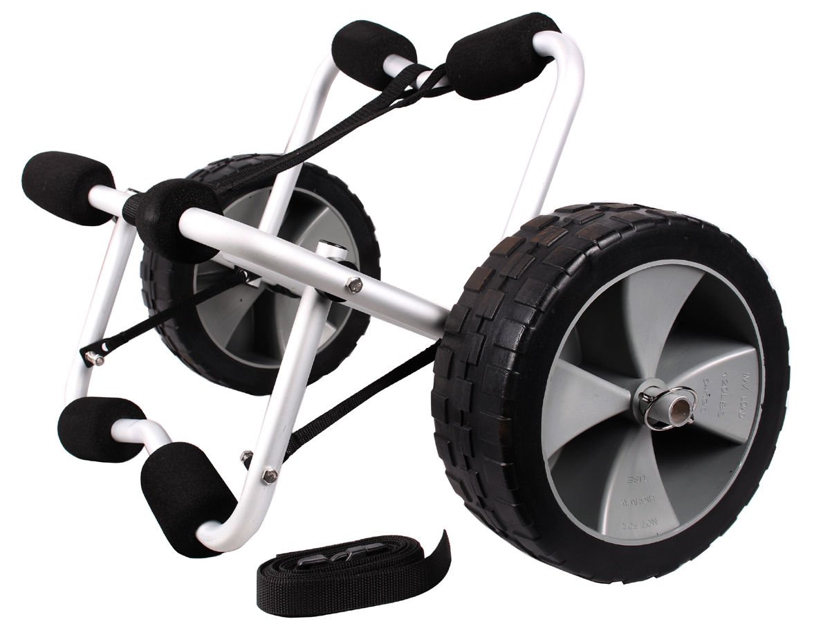 New Boat Kayak Canoe Carrier Dolly Trailer Tote Trolley Transport Cart