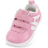 STQ KIDS Toddler Wide Toe Box Barefoot Shoes Girls Boys Sneakers Zero Drop Fashion Kid Tennis Running Shoes Lightweight Non-Slip Comfortable First Walking Shoe Outdoor Activities School