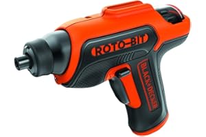 BLACK+DECKER 4V MAX Cordless Screwdriver with Bit Storage (BDCS50C) , Orange