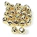 24 Gold 35mm Jumbo Jingle Bells for Crafts | Craft Bells