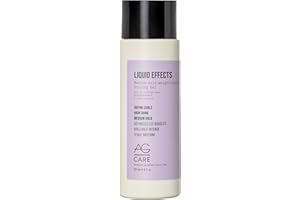 AG Care Liquid Effects Medium-Hold Weighless Styling Gel - Long-Lasting Hold, Shine & Humidity Resistance - Enhances Natural 