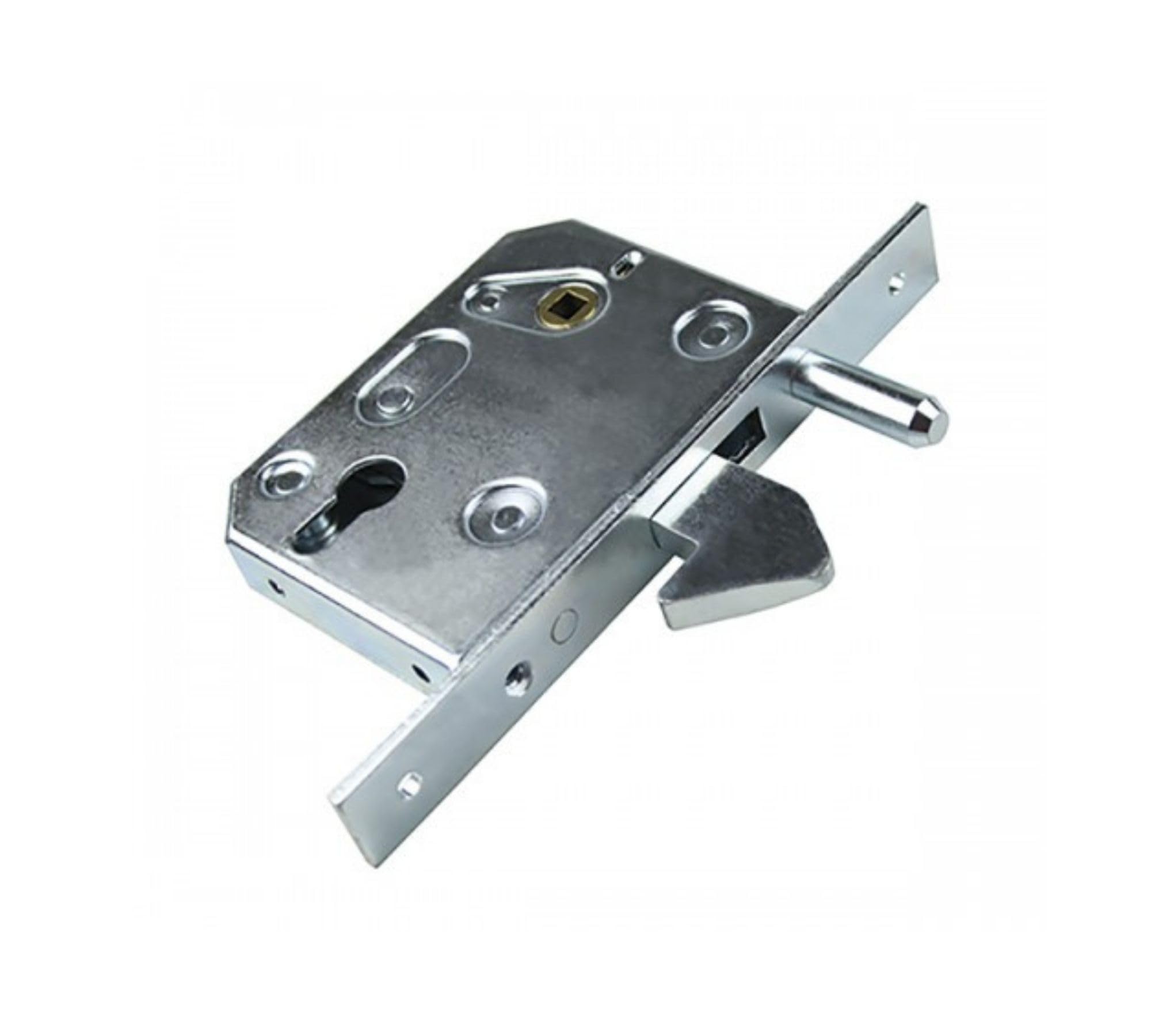 DOJA Barcelona Sliding Door Mortice Lock - 60mm - Mortise Hook Lock for Sliding Doors, Hook Lock Sliding Door, Mortice Door Lock, Floor Mortice Latch, Suitable for Interior and Exterior Use