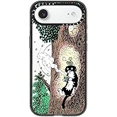 CASETiFY Impact iPhone 17 Air Case [Slim/Compatible with Magsafe / 8.2 ft. 4X Military Grade Drop Protection] - Rest time - Clear Black