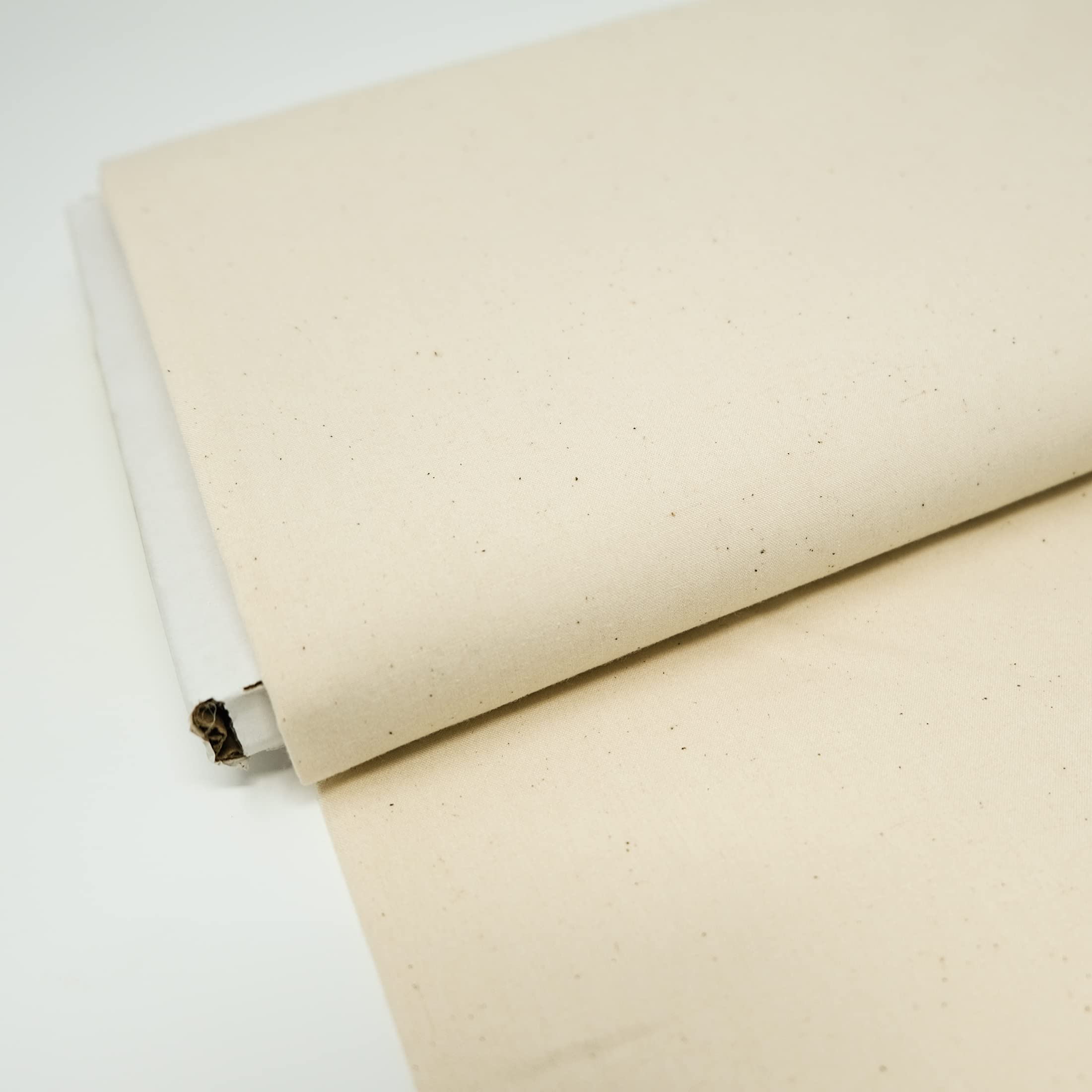 Roc-Lon 44/45'' 100% Cotton Unbleached Permanent Press Super Muslin(Heavy-Weight), Cut by Yard