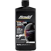 Formula 1 Sio2 Ceramic Liquid Wax Coating for Car Paint, Black, Provides Shine, Deep Gloss, and High Protection, Scratch & Swirl Mark Filler, Car Detailing Supplies, Post Polishing Wax for Cars, 16 oz