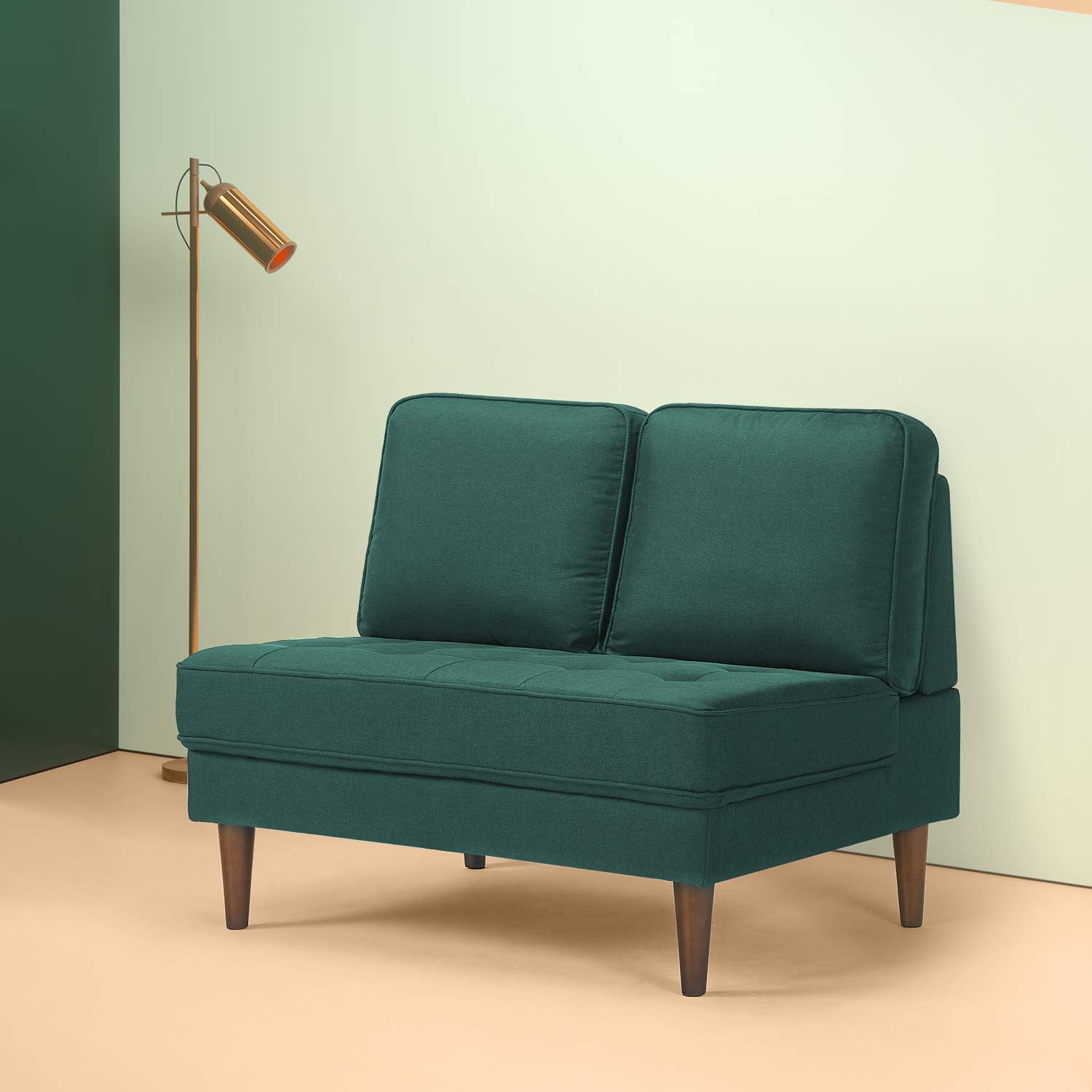 Armless Loveseat Sleeper Sofa