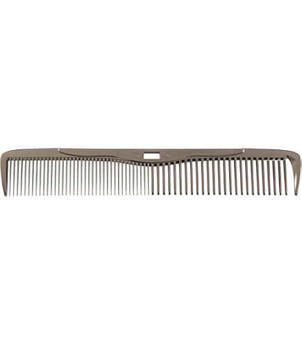 Amazon.com : LOVECHROME Silver Professional Cutting Comb - Anti