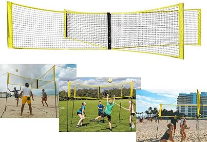 Gmngatazx Vier Quadratisches Volleyballnetz Volleyballnetze Fur Den Aussenbereich Beachvolleyballnetz Volleyballnetze Fur Den Tragbaren Garten S 0 3 1 0m Amazon De Sport Freizeit