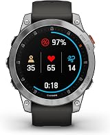 Garmin epix Gen 2 Smartwatch AMOLED Touch Screen 16 Day Battery Slate Steel view 8