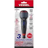 (US Model) VESSEL e-ASSIST Screwdriver 3 SPEEDS with 5PC. Bit Set