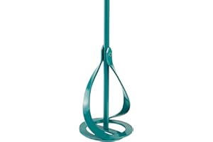 COLLOMIX Mixing Paddle for Drills - FM Series 2.4" Paint Mixing Drill Bit with Primer, Laquers and Low Viscosity Materials & 3/8" Drill Chuck Connection - FM60S