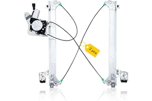 ENTURBO Rear Left Driver Side Power Window Regulator with Motor Assembly Replacement for Chevy Silverado Suburban Avalanche 1500 2500 GMC Sierra Yukon XL Cadillac Escalade ESV EXT 741-578
