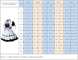 Wannsee Anime French Maid Apron Lolita Costume Pink L view 4